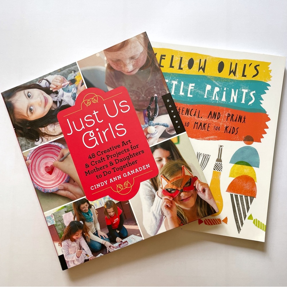 Two DYI Crafting Books for Mother Daughter Bonding Time for Tweens or Toddlers